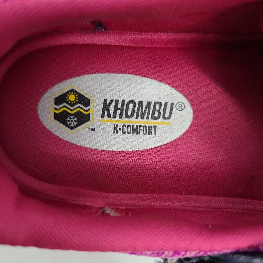 Khombu‎ Skylor Closed Toe Athletic Sandals Navy/Pink 277041 Girls Youth Size 1